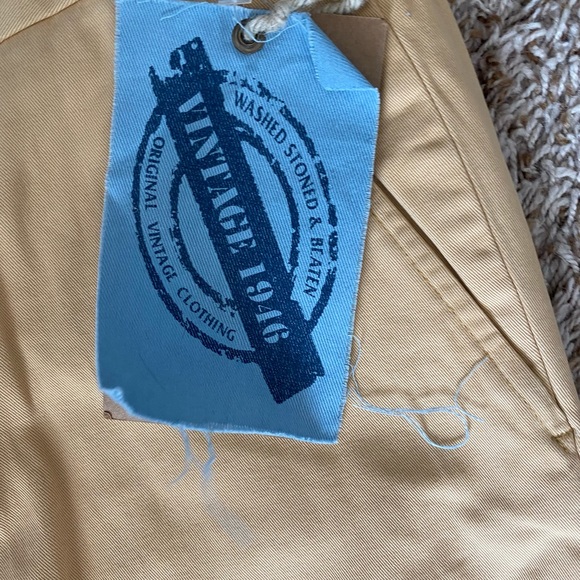 Vintage 1946 size 36 Yellow Pants - Picture 2 of 6